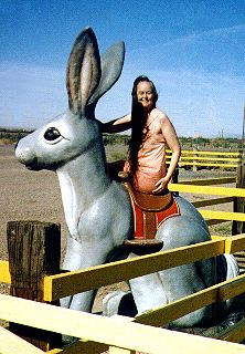 Diane at Jack Rabbit Junction, NM